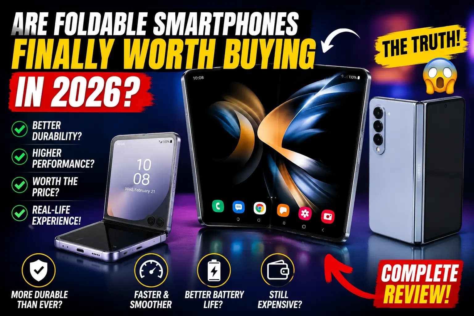 Are foldable phones worth it in 2026?