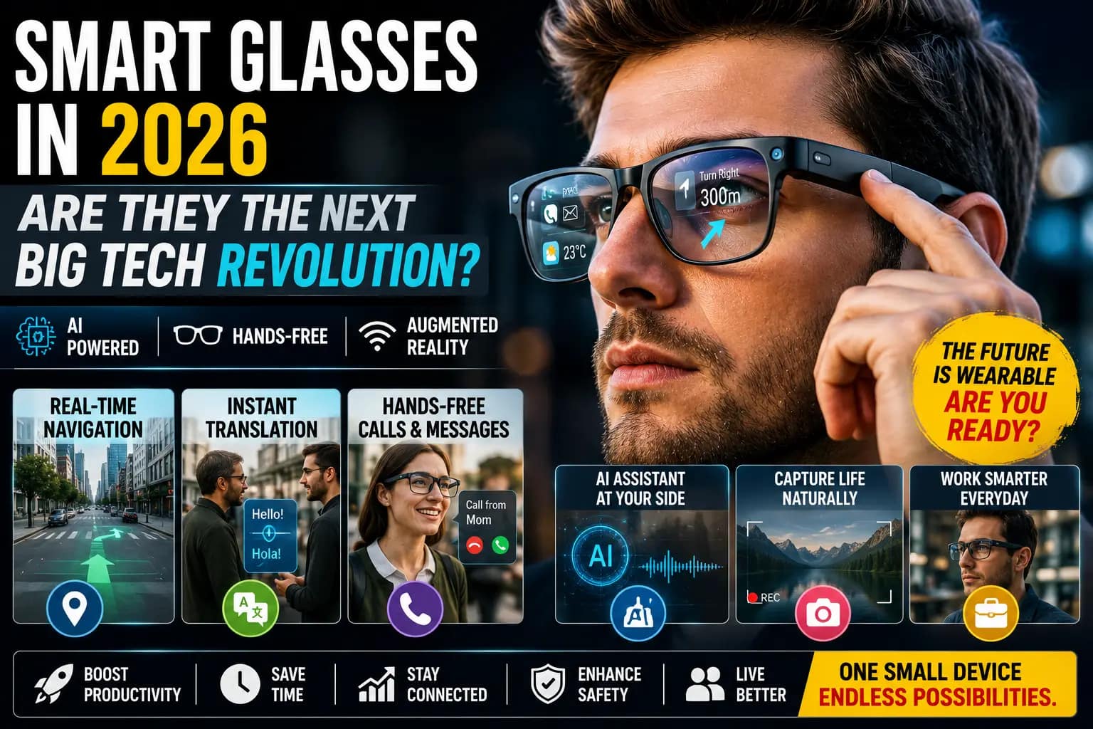 Smart glasses: the future is now
