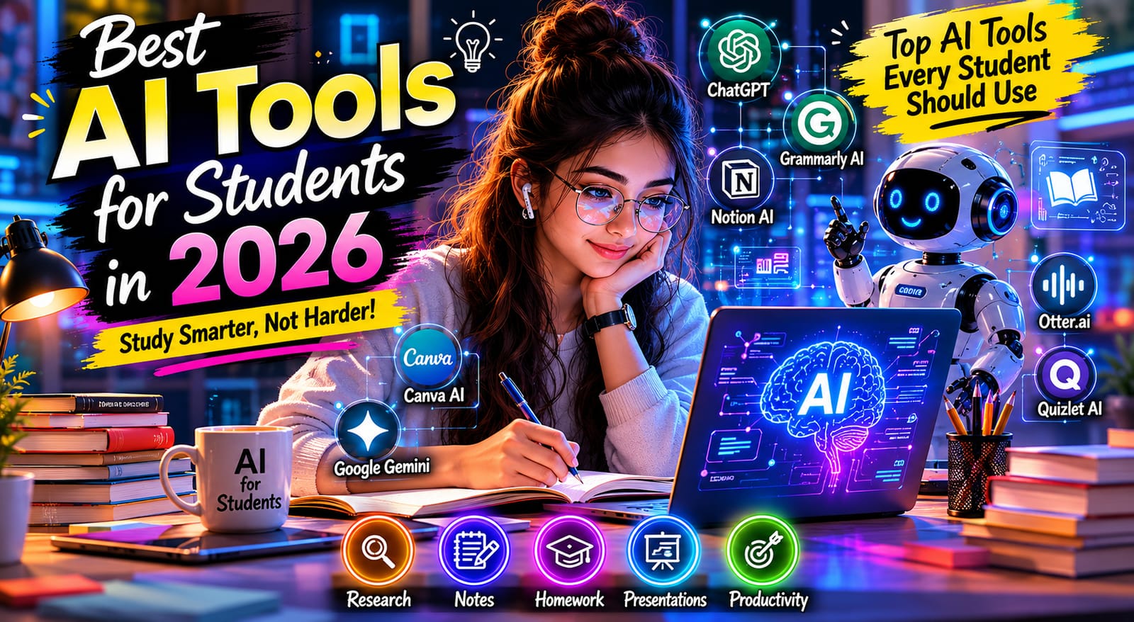 Best AI Tools for Students in 2026