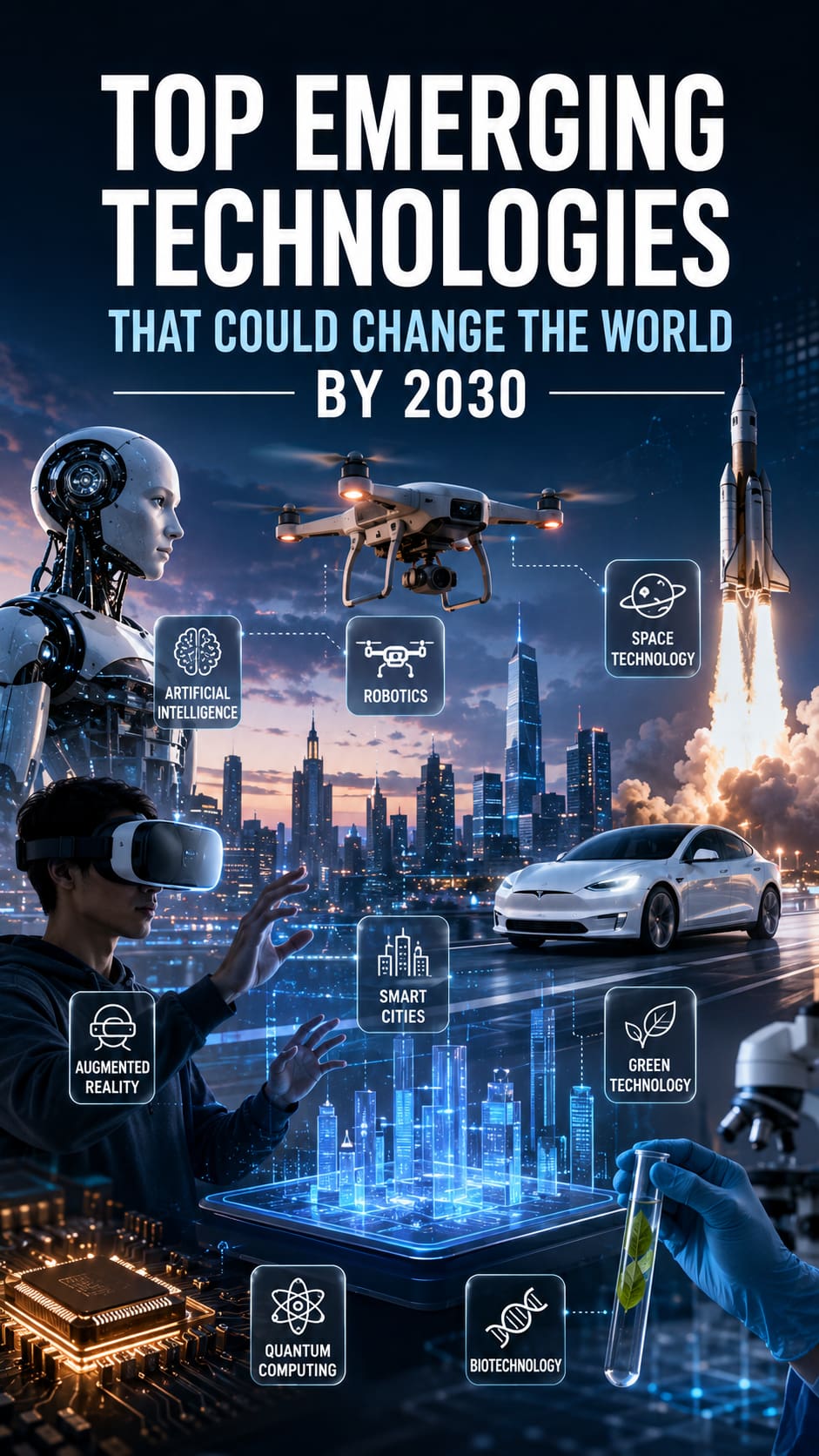 Top Emerging Technologies That Could Change the World by 2030